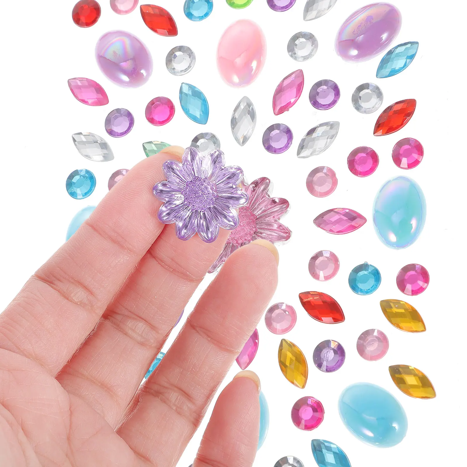 Kids Diamond Stickers Girls Rhinestone Gems Acrylic Child Gemstones Bright Colors Easy Remove No Residue Halloween Party Cosplay
Kids Diamond Stickers Girls Rhinestone Gems Acrylic Child Gemstones Bright Colors Easy Remove No Residue Halloween Party Cosplay