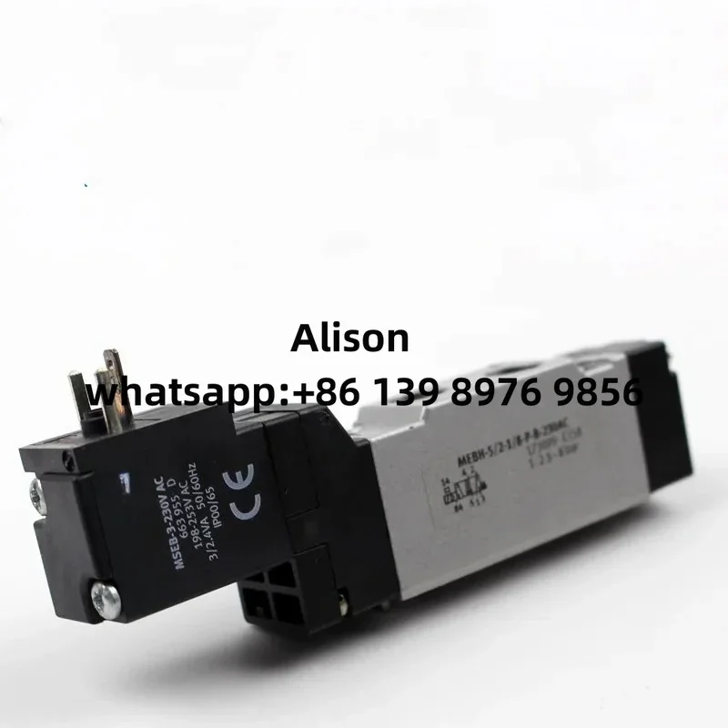 Original valve MEH-5/2-1/8-P-B 173129 MEH-5/3E-5.0-B 173146 MEH-3/2-1/8-P-B 173126 MEH-3/2-5.0-B 173125 MEH-5/2-1/8-B 173127
Original valve MEH-5/2-1/8-P-B 173129 MEH-5/3E-5.0-B 173146 MEH-3/2-1/8-P-B 173126 MEH-3/2-5.0-B 173125 MEH-5/2-1/8-B 173127