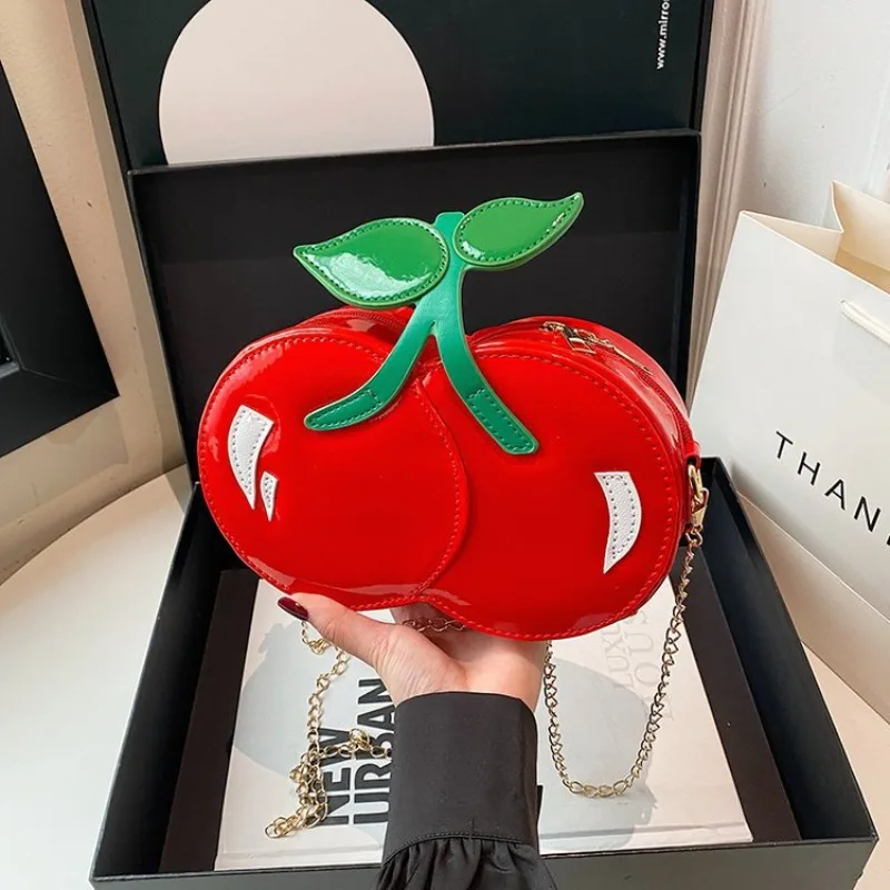 Оригинальная сумка через плечо Cherry Bolsos De Mujer, милые индивидуальные сумки для женщин, сумка с цепочкой, новый контрастный Bolso
Оригинальная сумка через плечо Cherry Bolsos De Mujer, милые индивидуальные сумки для женщин, сумка с цепочкой, новый контрастный Bolso