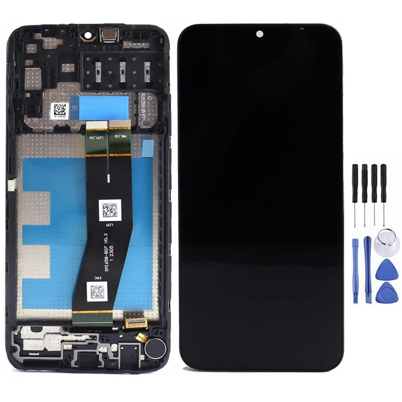 Сменный ЖК-экран для Samsung Galaxy A14, ЖК-дисплей с сенсорным экраном и дигитайзером в сборе с ремонтными инструментами для фото/A146F
Сменный ЖК-экран для Samsung Galaxy A14, ЖК-дисплей с сенсорным экраном и дигитайзером в сборе с ремонтными инструментами для фото/A146F