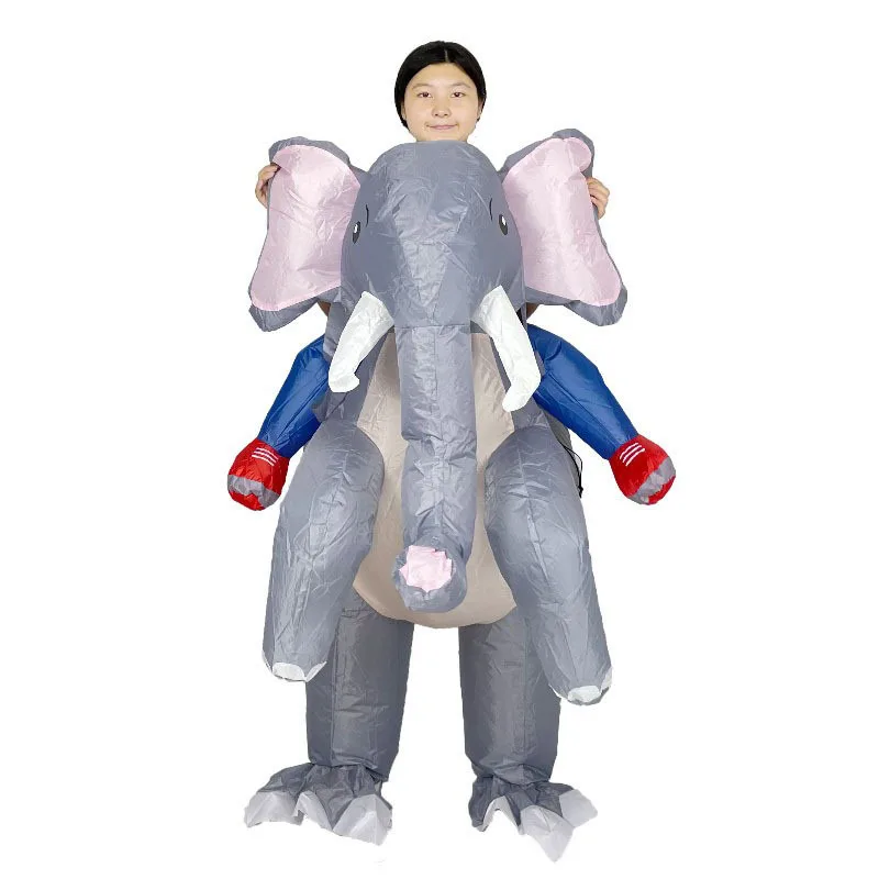 Funny Animal Makeup Stage Festive Atmosphere Annual Meeting Performance Props Riding Elephant Inflatable Costume for Party Show
Funny Animal Makeup Stage Festive Atmosphere Annual Meeting Performance Props Riding Elephant Inflatable Costume for Party Show