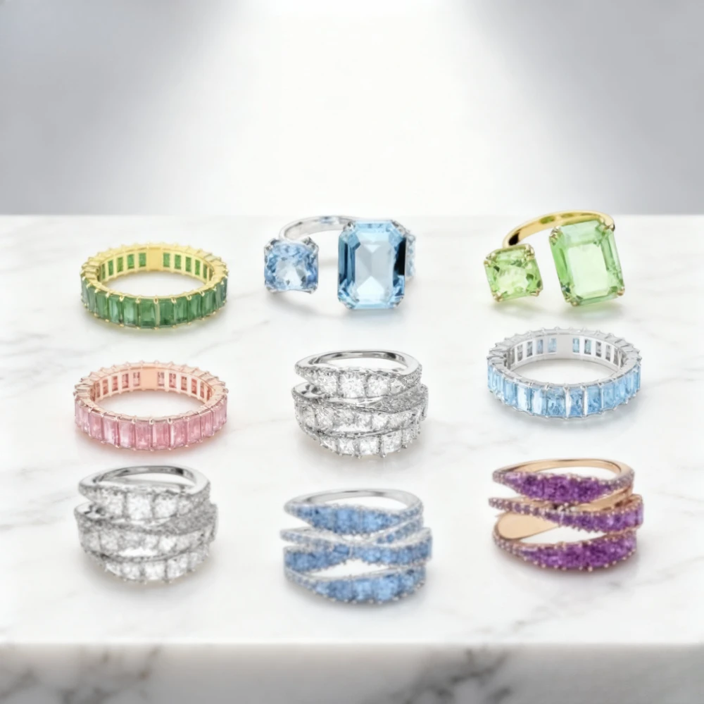 2025 Trendy Jewelry New Dopamine Zircon Couple Ring, Fit for Rainbow - candy - themed Daily Wear & Party
2025 Trendy Jewelry New Dopamine Zircon Couple Ring, Fit for Rainbow - candy - themed Daily Wear & Party