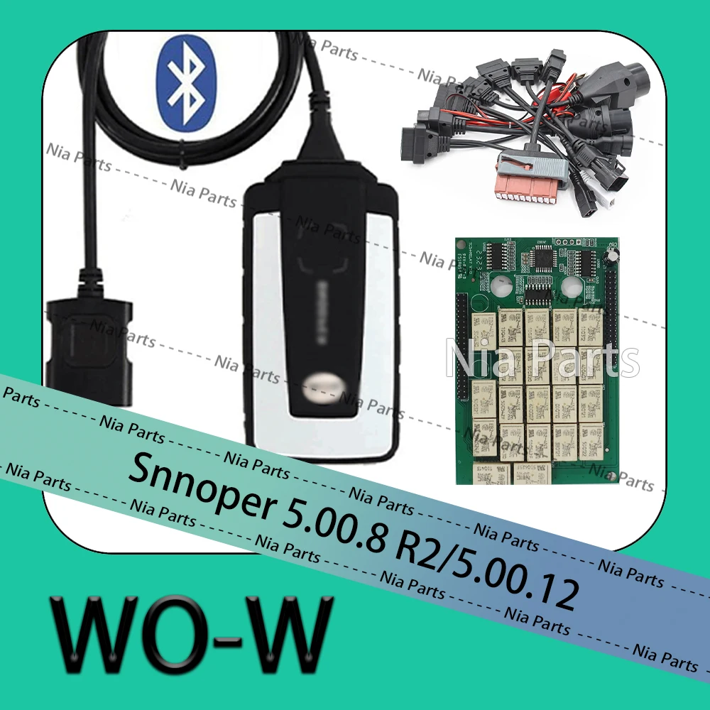 WOW 5.00.12 S-nooper Bluetooth with keygen obd2 scanner Cars Diagnostic Tool Repair equipment Repair interface Code reader VCI
WOW 5.00.12 S-nooper Bluetooth with keygen obd2 scanner Cars Diagnostic Tool Repair equipment Repair interface Code reader VCI
