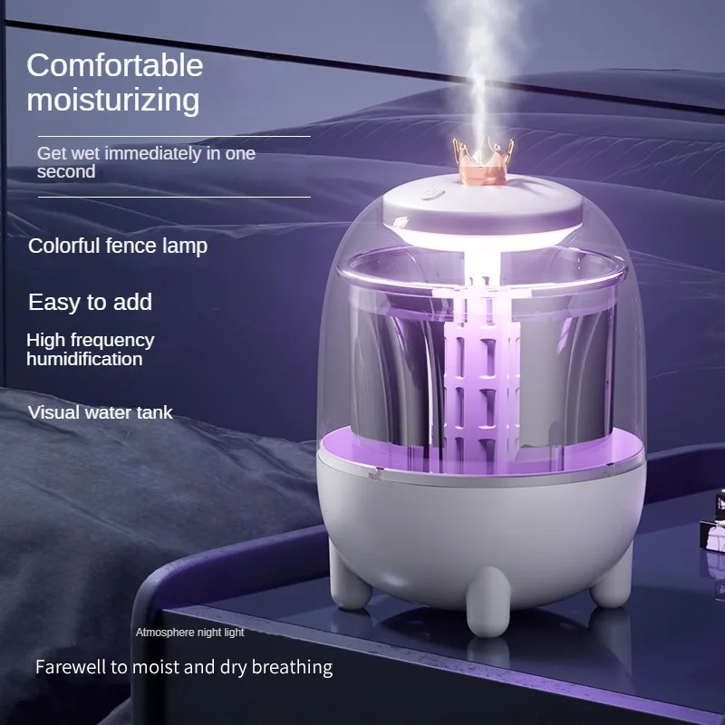 USB Powered Desktop Humidifier Perfect for and Car Use - 33.81oz Extra Capacity
USB Powered Desktop Humidifier Perfect for and Car Use - 33.81oz Extra Capacity