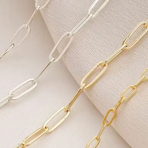14 К настоящее позолоченное серебро плоская О-цепочка DIY браслет ожерелье овальная прямоугольная цепочка материал ювелирные аксессуары свободная цепочка 
14 К настоящее позолоченное серебро плоская О-цепочка DIY браслет ожерелье овальная прямоугольная цепочка материал ювелирные аксессуары свободная цепочка