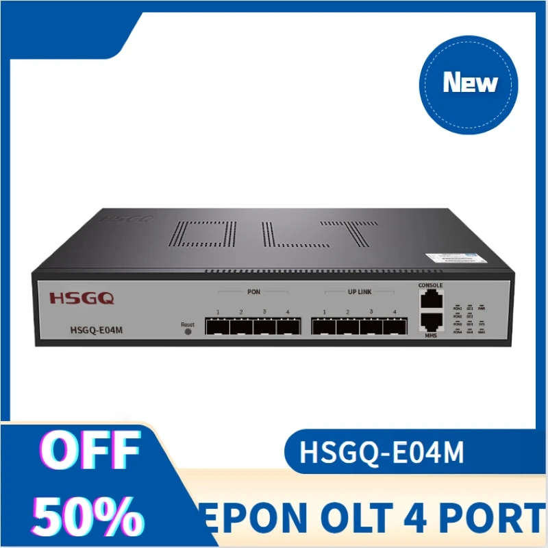 MINI OLT EPON HIOSO 4PON EPON OLT WEB SNMP COMPATIBLE WITH HUAWEI ZTE FIBER HOME ONUS, 4 SFP 1.25G optical uplink ports
MINI OLT EPON HIOSO 4PON EPON OLT WEB SNMP COMPATIBLE WITH HUAWEI ZTE FIBER HOME ONUS, 4 SFP 1.25G optical uplink ports