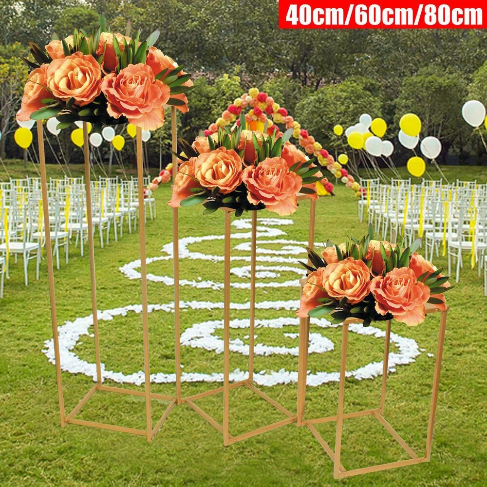 Набор из 3-х золотых многоярусных подставок для цветов (40/60/80 см) для декора мероприятий, свадебных композиций и современного оформления дома
Набор из 3-х золотых многоярусных подставок для цветов (40/60/80 см) для декора мероприятий, свадебных композиций и современного оформления дома