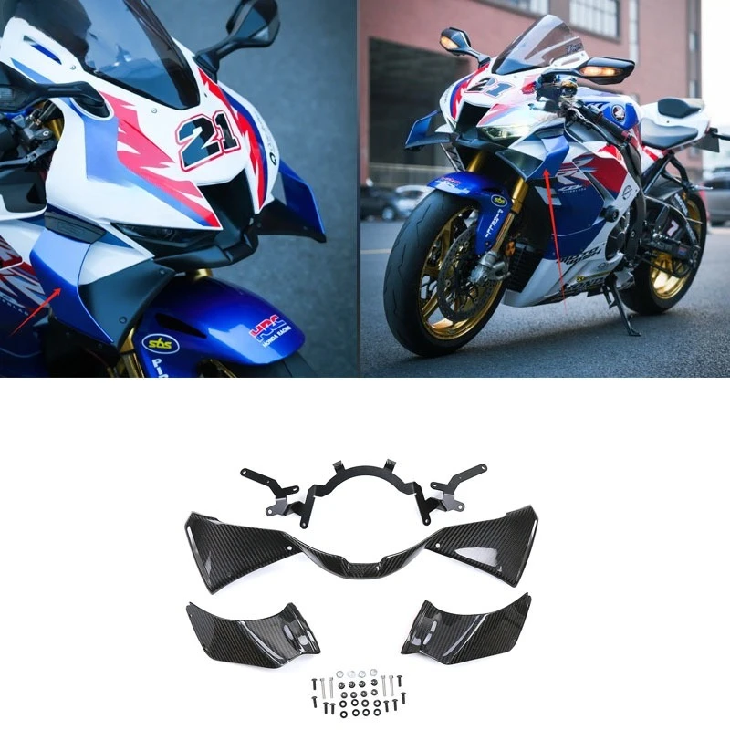 Suitable for CBR1000RR-R motorcycle modification with carbon fiber GP wind-setting wings 2021+
Suitable for CBR1000RR-R motorcycle modification with carbon fiber GP wind-setting wings 2021+