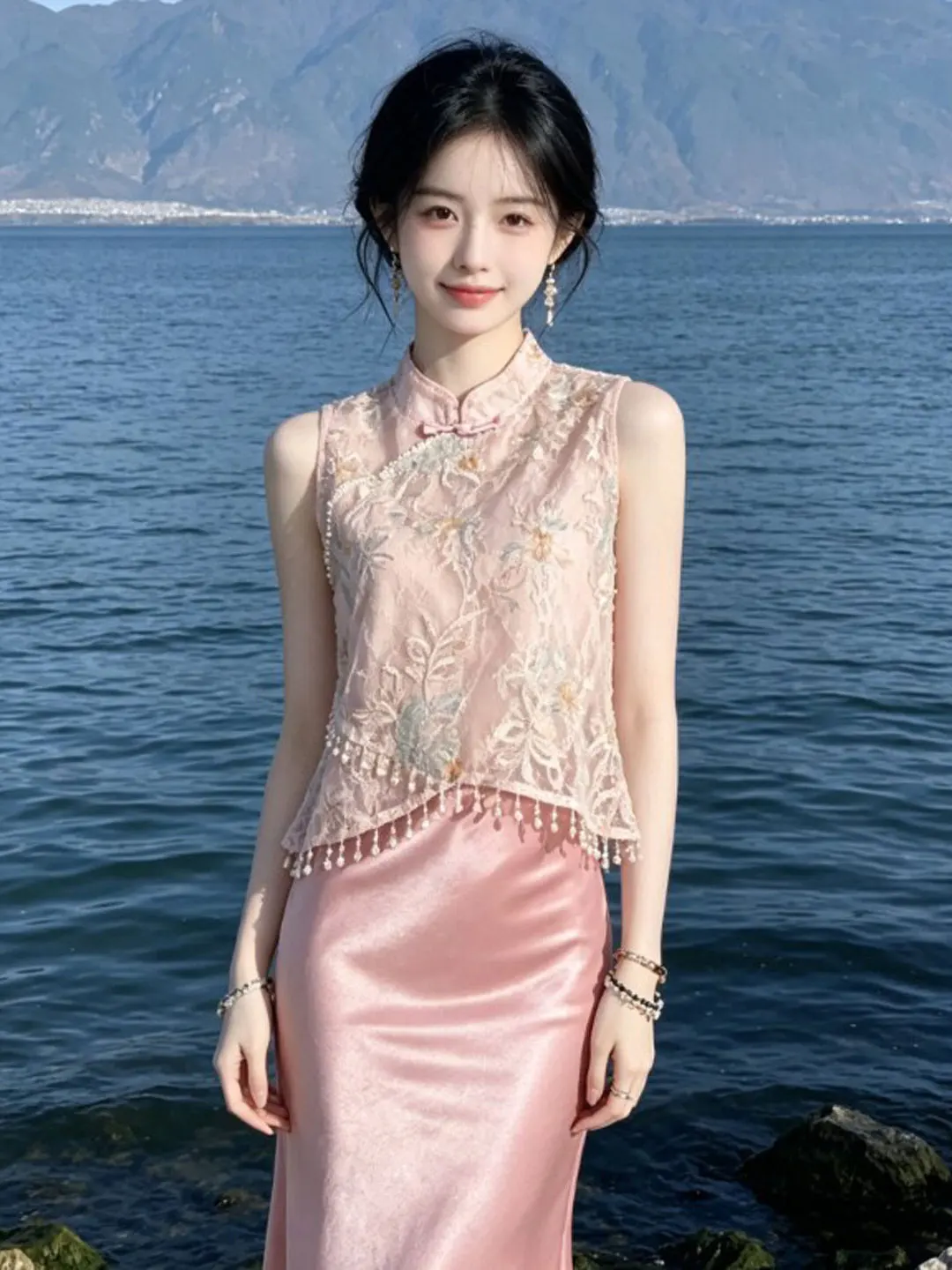 Elegant Gentle Wind Unique Half Skirt Two-Piece Set Summer Fashion Casual Cotton Vest And Skirt Ensemble Bodycon Silhouette
Elegant Gentle Wind Unique Half Skirt Two-Piece Set Summer Fashion Casual Cotton Vest And Skirt Ensemble Bodycon Silhouette