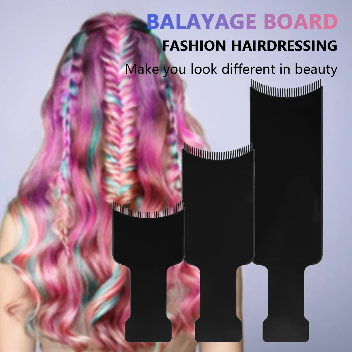 Hair Cutting Hair Dye Coloring Board Hair Salon Ergonomic Highlighting Paddle Color Brush Hair Dye Tools 3 Sizes Available
Hair Cutting Hair Dye Coloring Board Hair Salon Ergonomic Highlighting Paddle Color Brush Hair Dye Tools 3 Sizes Available