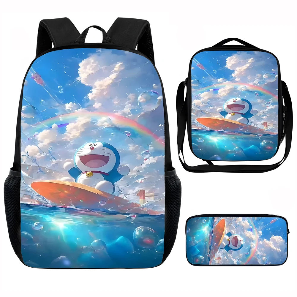 Cartoon Cat D-doraemons Child School Backpack with Lunch Bags ,Pencil Bags ,School Bags for Boys Girls Best Gift
Cartoon Cat D-doraemons Child School Backpack with Lunch Bags ,Pencil Bags ,School Bags for Boys Girls Best Gift