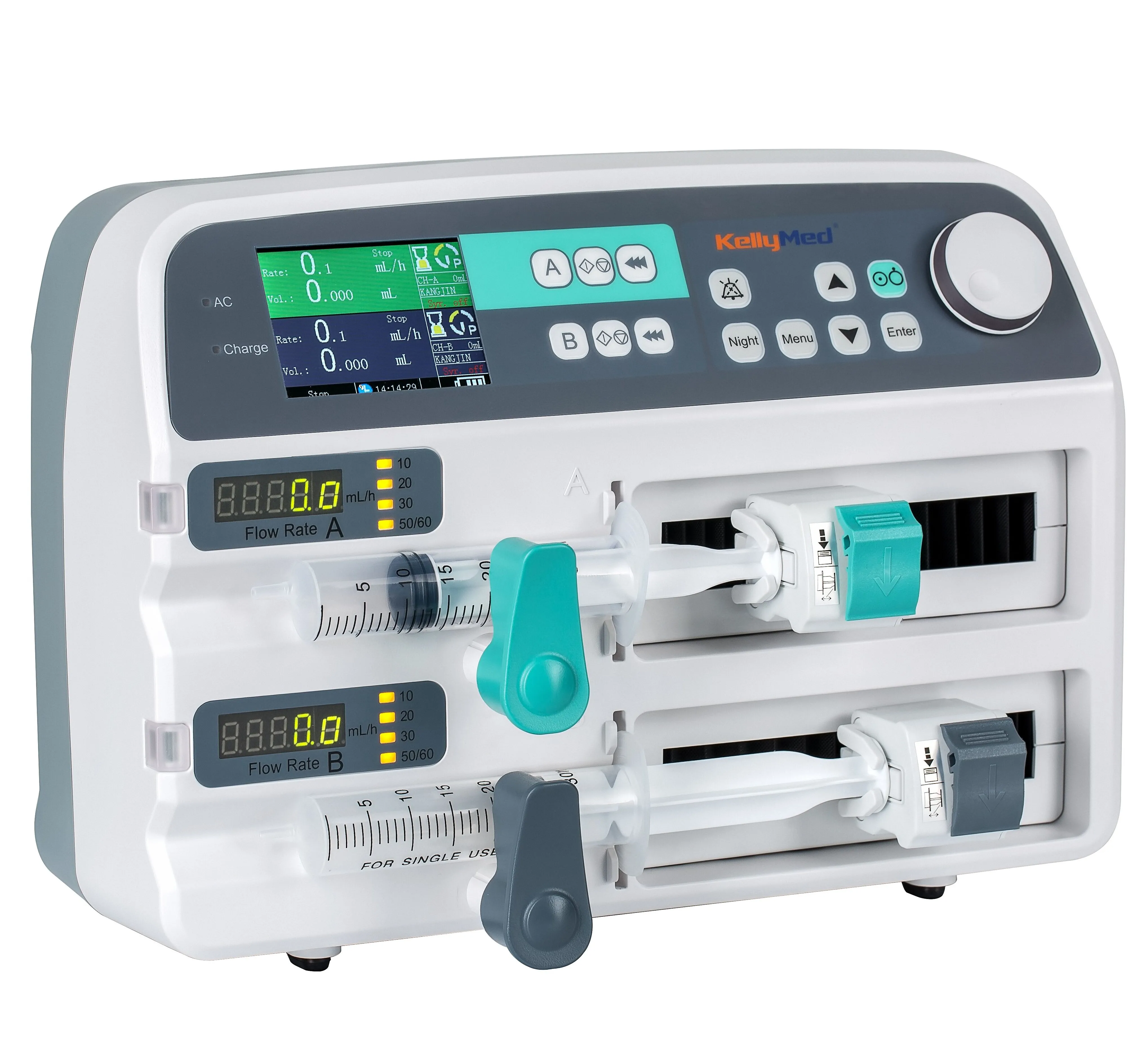 Low Moq Wireless Medical Equipment Automatic Syringe Pump Infusion Double Channel
Low Moq Wireless Medical Equipment Automatic Syringe Pump Infusion Double Channel