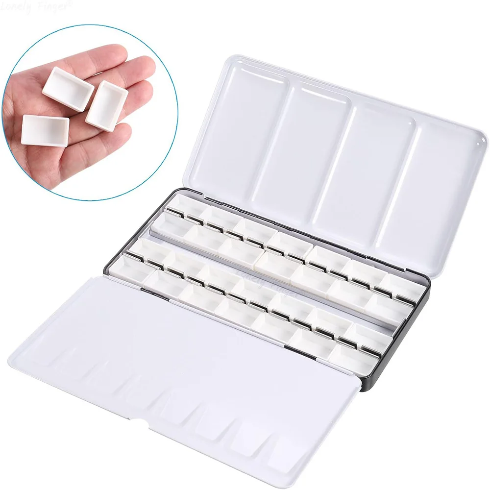 Пустая акварельная палитра, металлическая акварельная банка с 28 шт. полными кастрюлями, футляр для краски с крышкой, коробка для краски для путешествий, гуашь, масляная краска
Пустая акварельная палитра, металлическая акварельная банка с 28 шт. полными кастрюлями, футляр для краски с крышкой, коробка для краски для путешествий, гуашь, масляная краска