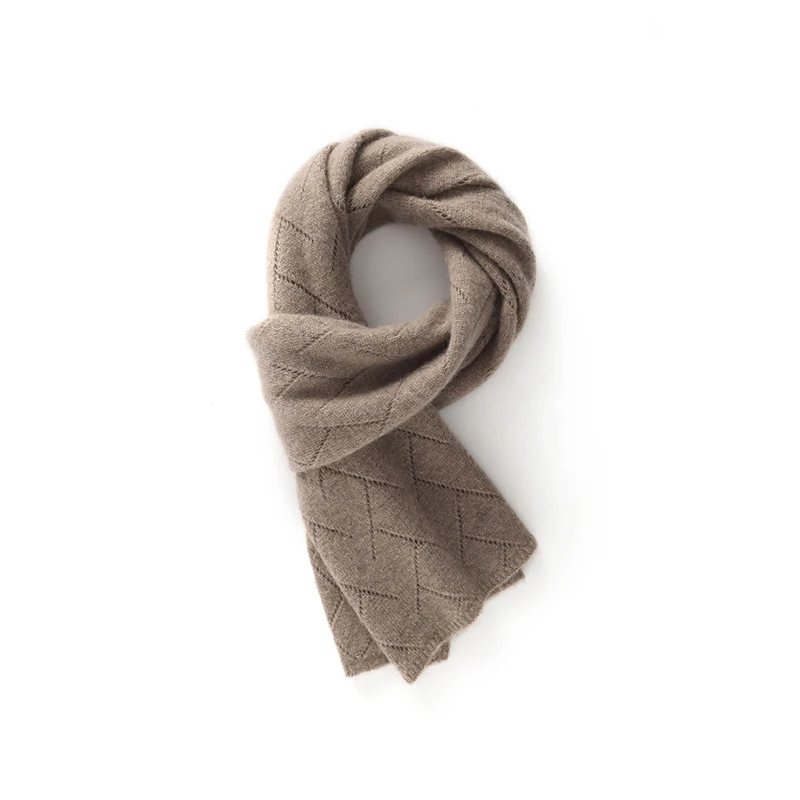 2025 New Autumn Winter Women 100% Cashmere Knitted Scarf Solid Color Poncho Hollow Out Fashion Shawl Lady High Quality Scarves
2025 New Autumn Winter Women 100% Cashmere Knitted Scarf Solid Color Poncho Hollow Out Fashion Shawl Lady High Quality Scarves