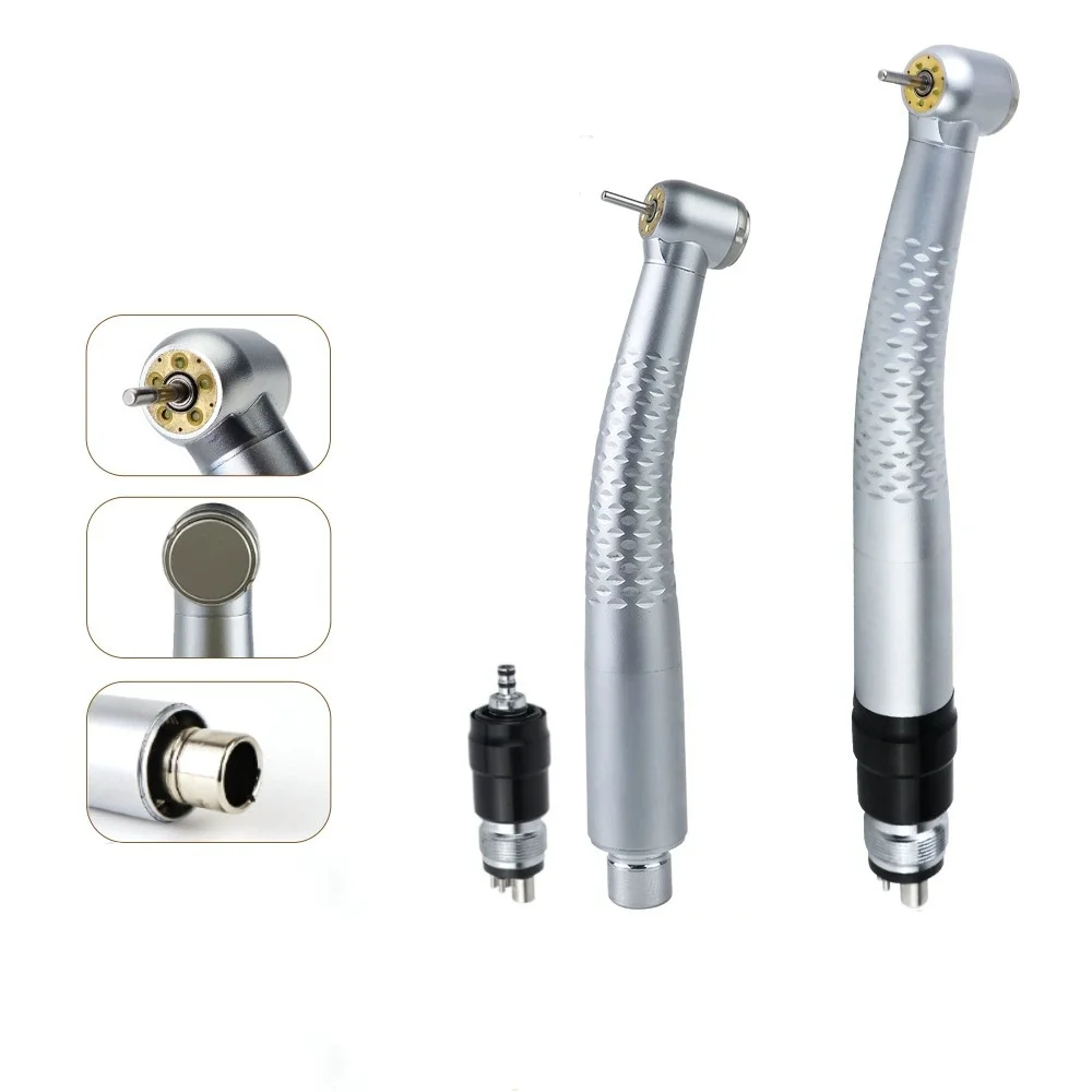 Quick Connect Dentl Phone with 5 Lights High-speed Phone with 5 Point Water Spray and LED Shadowless Light Denal Equipment
Quick Connect Dentl Phone with 5 Lights High-speed Phone with 5 Point Water Spray and LED Shadowless Light Denal Equipment