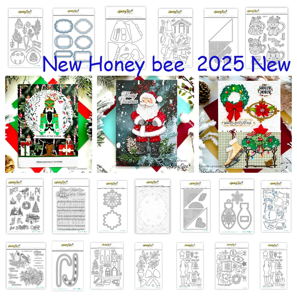 Honey bee Festive Decoration Metal Cutting Dies Stamps Stencils set Scrapbook DIY Craft Embossing Greeting card Christmas New
Honey bee Festive Decoration Metal Cutting Dies Stamps Stencils set Scrapbook DIY Craft Embossing Greeting card Christmas New