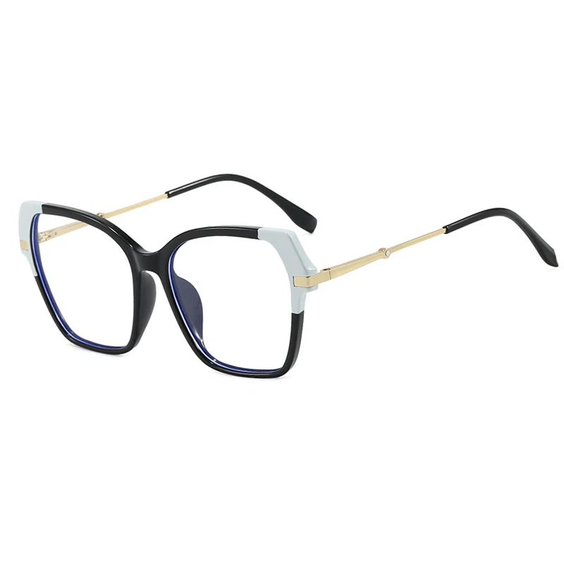 European and American style irregular large-frame ladies' daily wear anti-blue light glasses
European and American style irregular large-frame ladies' daily wear anti-blue light glasses