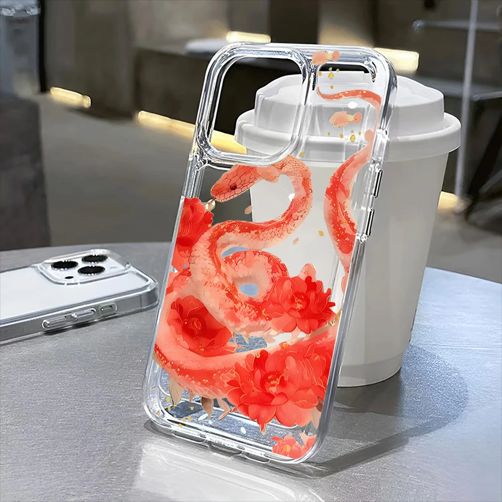 Snake Clear Phone Case for iPhone 11 12 13 14 15 16 Pro Max 16Plus 16Pro Case
Snake Clear Phone Case for iPhone 11 12 13 14 15 16 Pro Max 16Plus 16Pro Case
