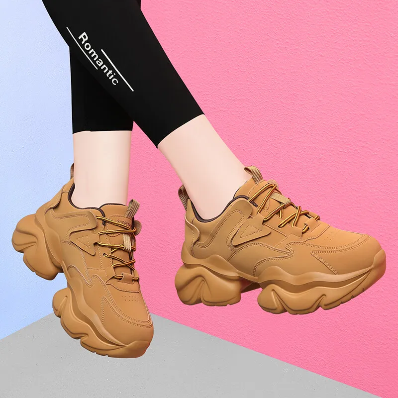 Genuine Leather Women's Shoes Running Sneakers Outdoor Jogging Platform Walking Women Soft Bottom Fashion Travel Shoes Sports
Genuine Leather Women's Shoes Running Sneakers Outdoor Jogging Platform Walking Women Soft Bottom Fashion Travel Shoes Sports