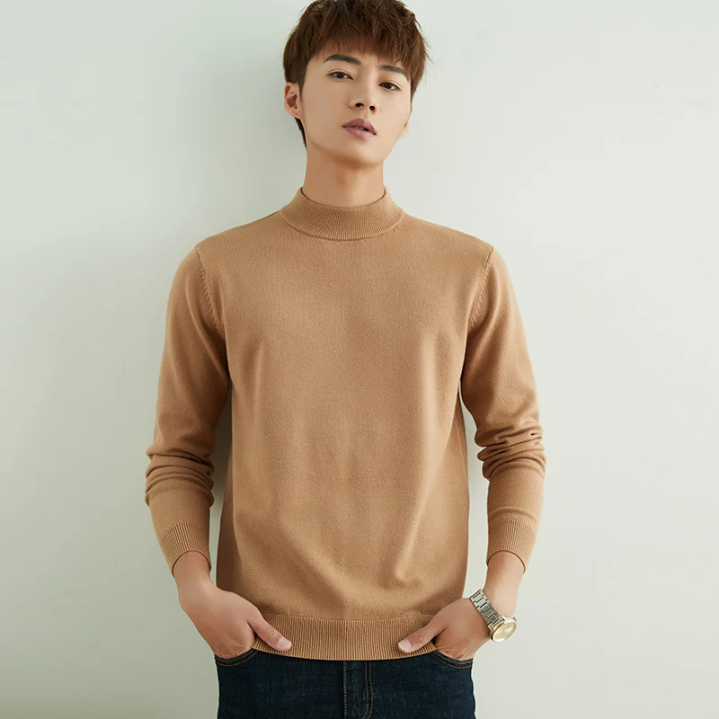 Men's Cashmere Sweater Business Casual Half High Collar Thickened Warm Knitted Shirt Autumn Winter Fashion City Style Long Sl...
Men's Cashmere Sweater Business Casual Half High Collar Thickened Warm Knitted Shirt Autumn Winter Fashion City Style Long Sl...