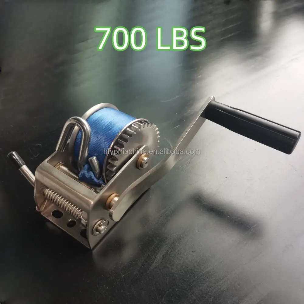 Heavy Duty Winch 316 Stainless Steel Mini Manual Boat Trailer Winch Three Speed Portable Small Hand Winch
Heavy Duty Winch 316 Stainless Steel Mini Manual Boat Trailer Winch Three Speed Portable Small Hand Winch