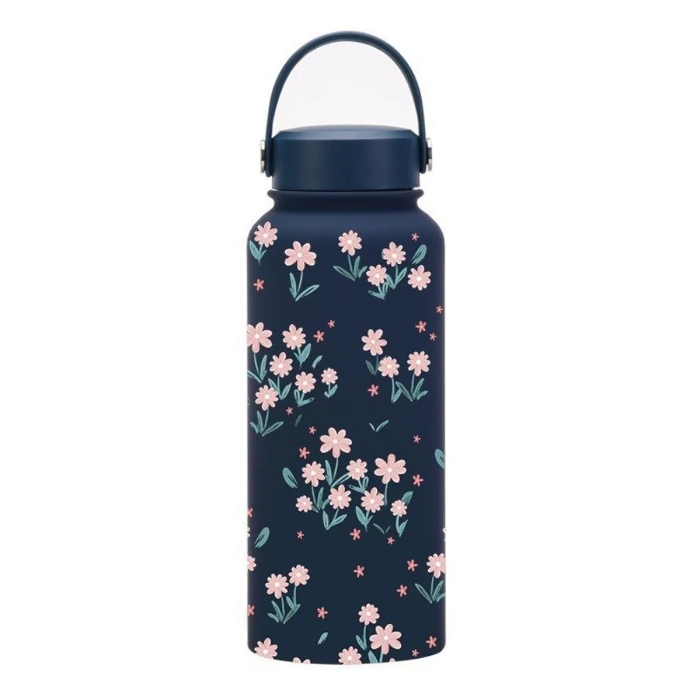 Creative Thermal Water Bottle 1L Portable Outdoor Insulated Mug Thickened Large Capacity Floral Insulated Bottle
Creative Thermal Water Bottle 1L Portable Outdoor Insulated Mug Thickened Large Capacity Floral Insulated Bottle