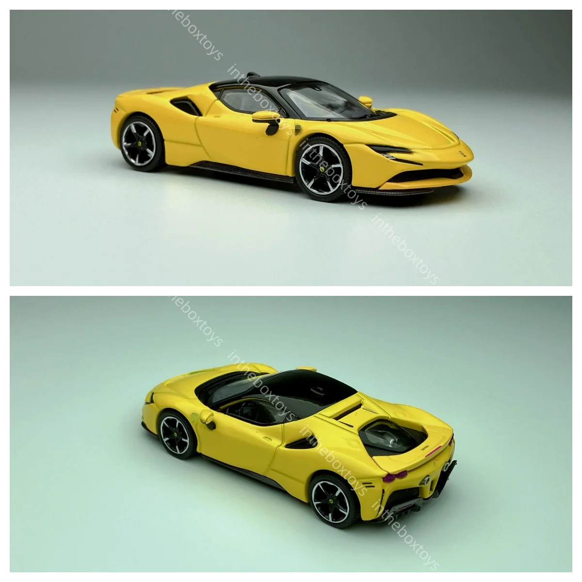 Коллекционная модель автомобиля BBR 1/64 SF90 Gialio Modena Yellow Super Car, лимитированная серия, из сплава, для хобби
Коллекционная модель автомобиля BBR 1/64 SF90 Gialio Modena Yellow Super Car, лимитированная серия, из сплава, для хобби