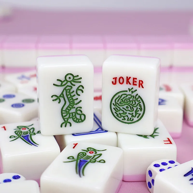 Simplified Designs 166 Pieces American Mahjong Tile Set Lightweight Melamine Mah Jongg Tiles for Home Gameplay
Simplified Designs 166 Pieces American Mahjong Tile Set Lightweight Melamine Mah Jongg Tiles for Home Gameplay