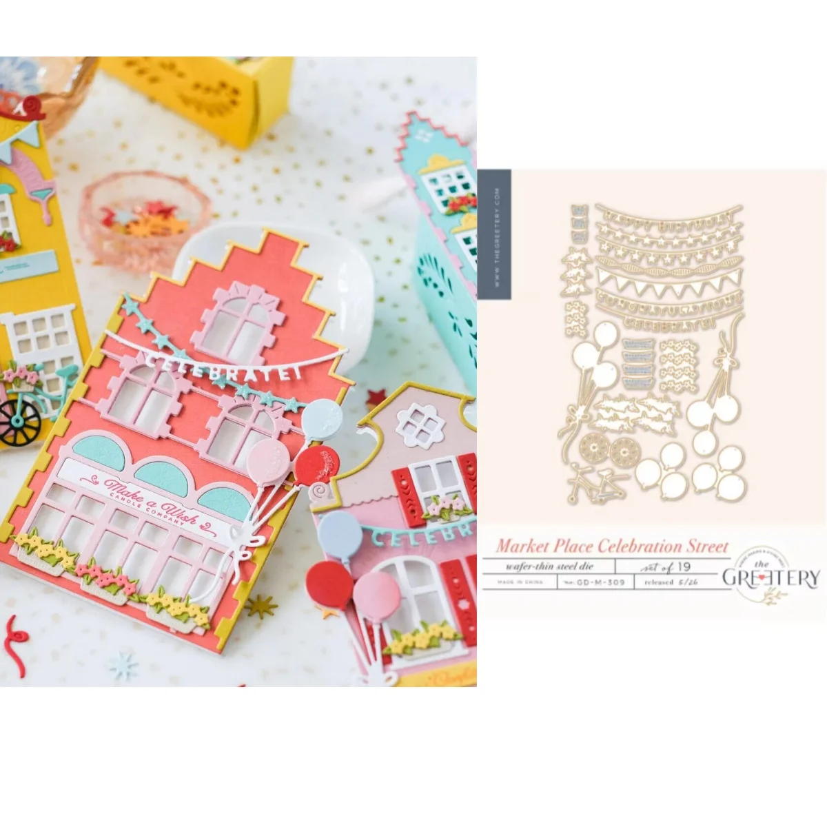 Capsule Party Scene Metal Cutting Dies Stencil for DIY Making Card Scrapbook Embossed Paper Album Craft Supplies Template
Capsule Party Scene Metal Cutting Dies Stencil for DIY Making Card Scrapbook Embossed Paper Album Craft Supplies Template