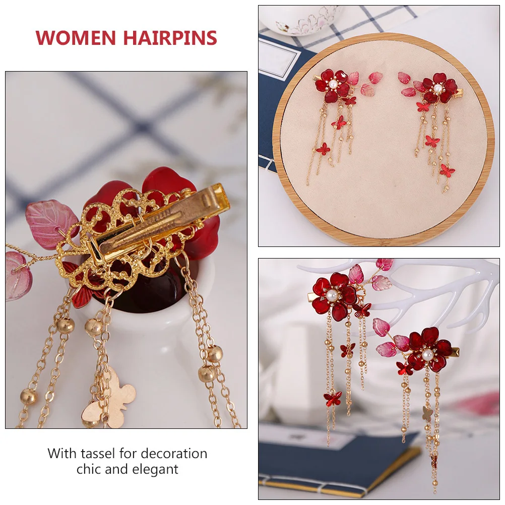 1 Pair Tassel Barrette Vintage Bobby Pins Retro Hair Clip For Women Alloy Hairpins Party Wedding Birthday Gift Hair Styling Tool
1 Pair Tassel Barrette Vintage Bobby Pins Retro Hair Clip For Women Alloy Hairpins Party Wedding Birthday Gift Hair Styling Tool