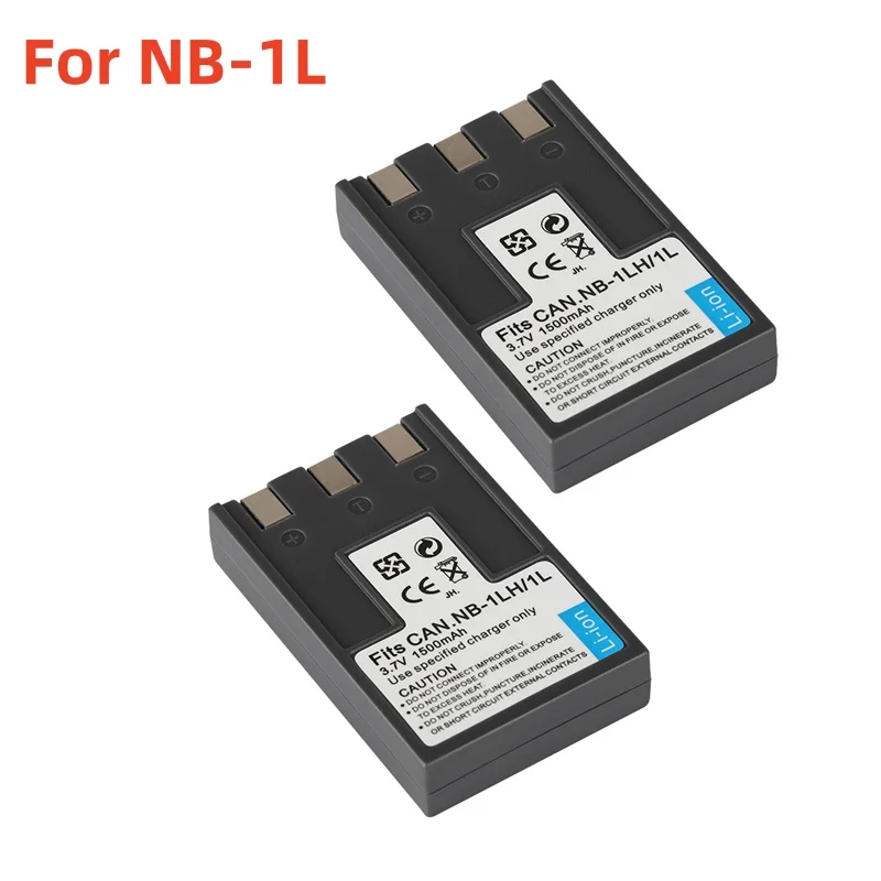 1500mAh NB-1L NB-1LH Li-ion Battery For Canon PowerShot S100 S110 S200 S230 S300 S400 S500 S530 IXUS 300 330 400 430 500 V2 V3
1500mAh NB-1L NB-1LH Li-ion Battery For Canon PowerShot S100 S110 S200 S230 S300 S400 S500 S530 IXUS 300 330 400 430 500 V2 V3