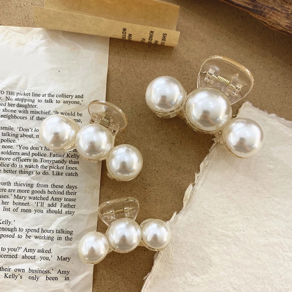 3 Pcs Clip Back Pearl Clip Clips Vintage Transparent Styling Claw Accessories Hair Claw Clips For Short Hair Tools
3 Pcs Clip Back Pearl Clip Clips Vintage Transparent Styling Claw Accessories Hair Claw Clips For Short Hair Tools