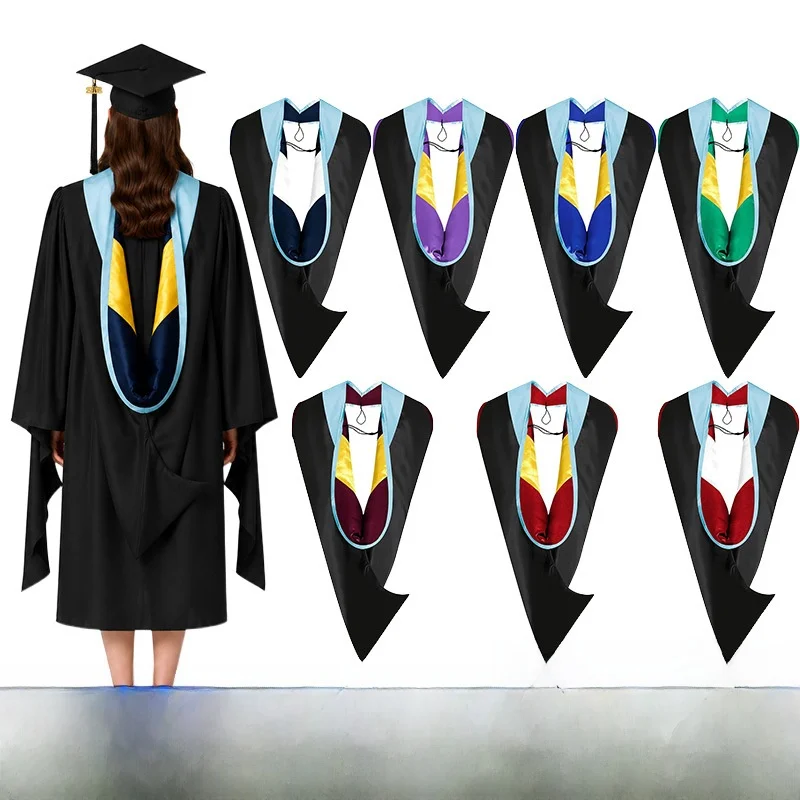Cross-Border Style University Graduation Cap And Gown Set Master's Bachelor's Degree Cap And Gown Student Commemorative Costume
Cross-Border Style University Graduation Cap And Gown Set Master's Bachelor's Degree Cap And Gown Student Commemorative Costume