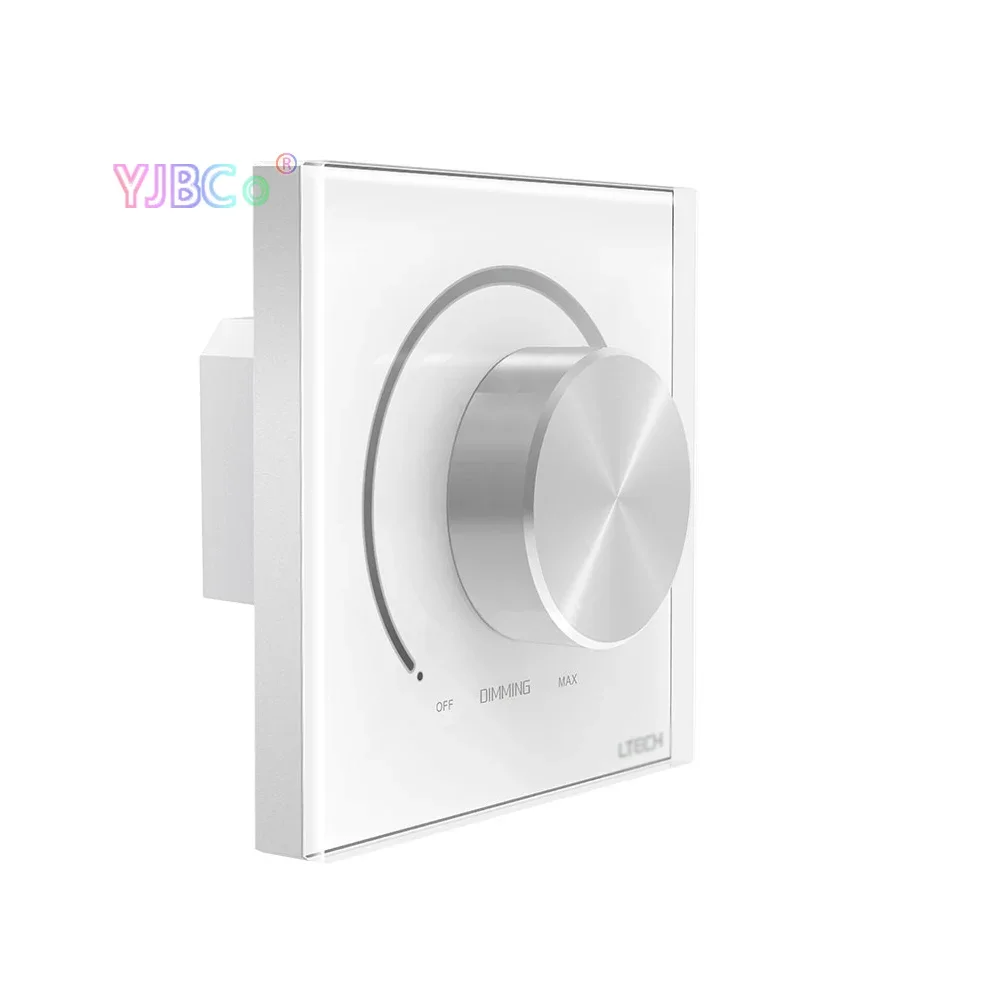 LED monochrome Knob Panel Controller 100V-240V Dimmer switch Multi Function DMX512&2.4G RF Wireless L-BUS Control System Dimming
LED monochrome Knob Panel Controller 100V-240V Dimmer switch Multi Function DMX512&2.4G RF Wireless L-BUS Control System Dimming