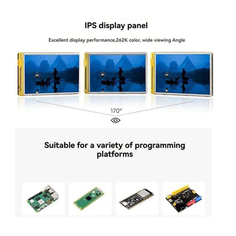 B92B-ESP32 3.5" Capacitive Touchscreen LCD Display 320X480 Resolution Compatible With Arduino, Raspberry Pi, Pico
B92B-ESP32 3.5" Capacitive Touchscreen LCD Display 320X480 Resolution Compatible With Arduino, Raspberry Pi, Pico