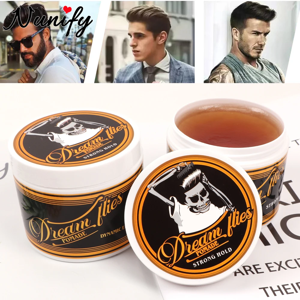 Nunify Strong Hold Hair Pomade For Retro Hair Style Caramel Hair Wax Pomade Cream Oil Mud Keep Hair Slicked Men Hair Oil
Nunify Strong Hold Hair Pomade For Retro Hair Style Caramel Hair Wax Pomade Cream Oil Mud Keep Hair Slicked Men Hair Oil