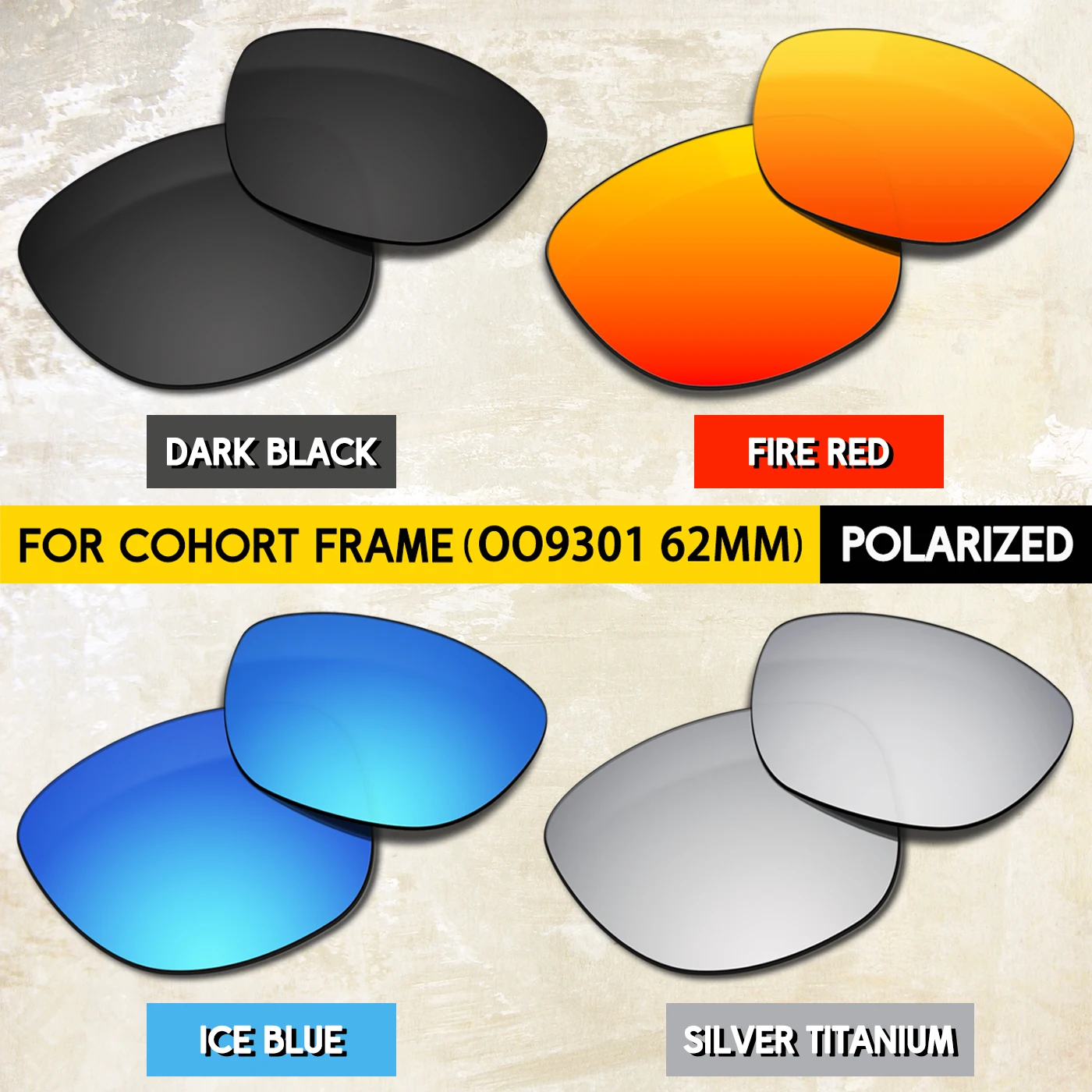 Подходит для Oakley Cohort OO9301, сменные линзы в оправе 62 мм для солнцезащитных очков Oakley Cohort OO9301 62 мм
Подходит для Oakley Cohort OO9301, сменные линзы в оправе 62 мм для солнцезащитных очков Oakley Cohort OO9301 62 мм