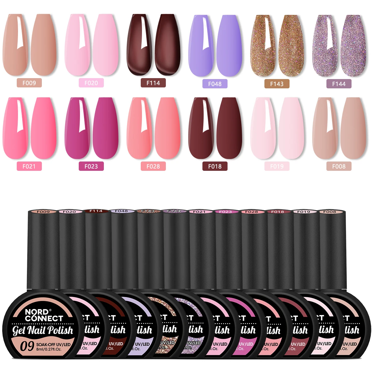 12 штук цветного геля для ногтей со светодиодной подсветкой, популярный УФ-лак для ногтей, блестящий лак для ногтей, яркий супер вспышка, для домашнего салона, ногтей, сделай сам, fema
12 штук цветного геля для ногтей со светодиодной подсветкой, популярный УФ-лак для ногтей, блестящий лак для ногтей, яркий супер вспышка, для домашнего салона, ногтей, сделай сам, fema