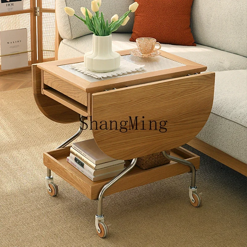 CL wood folding coffee table small apartment log wind simple living room foldable sofa side table
CL wood folding coffee table small apartment log wind simple living room foldable sofa side table