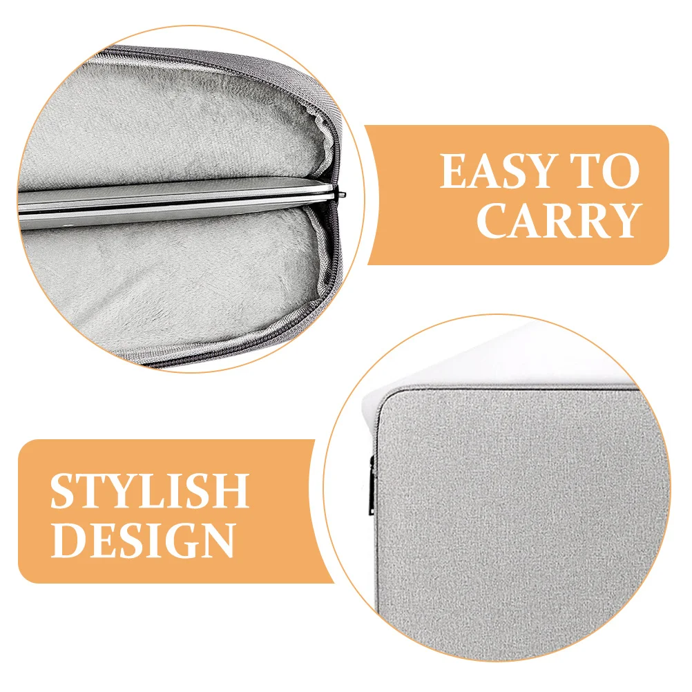 Laptop Sleeve 14.1-15.4 Inch Waterproof Protective Case for Computer and Tablet Stylish Lightweight Design for Business Travel
Laptop Sleeve 14.1-15.4 Inch Waterproof Protective Case for Computer and Tablet Stylish Lightweight Design for Business Travel