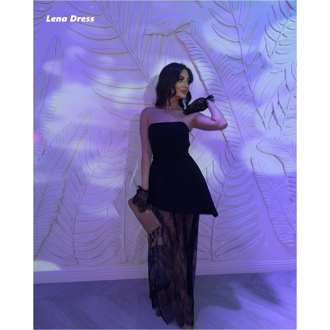 Lena Elegant Party Dresses Luxury Women Evening Dress Custom Made Black Off-shoulder Lace Women's Prom Dress 2025 Robe Soiree
Lena Elegant Party Dresses Luxury Women Evening Dress Custom Made Black Off-shoulder Lace Women's Prom Dress 2025 Robe Soiree