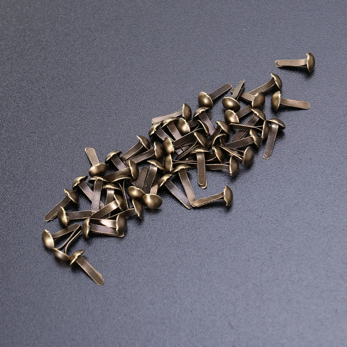 100Pcs Metal Paper Fasteners Electroplating Brads Mini Round Brads for Scrapbooking Craft Projects Office Use 4.5x8mm Bronze
100Pcs Metal Paper Fasteners Electroplating Brads Mini Round Brads for Scrapbooking Craft Projects Office Use 4.5x8mm Bronze