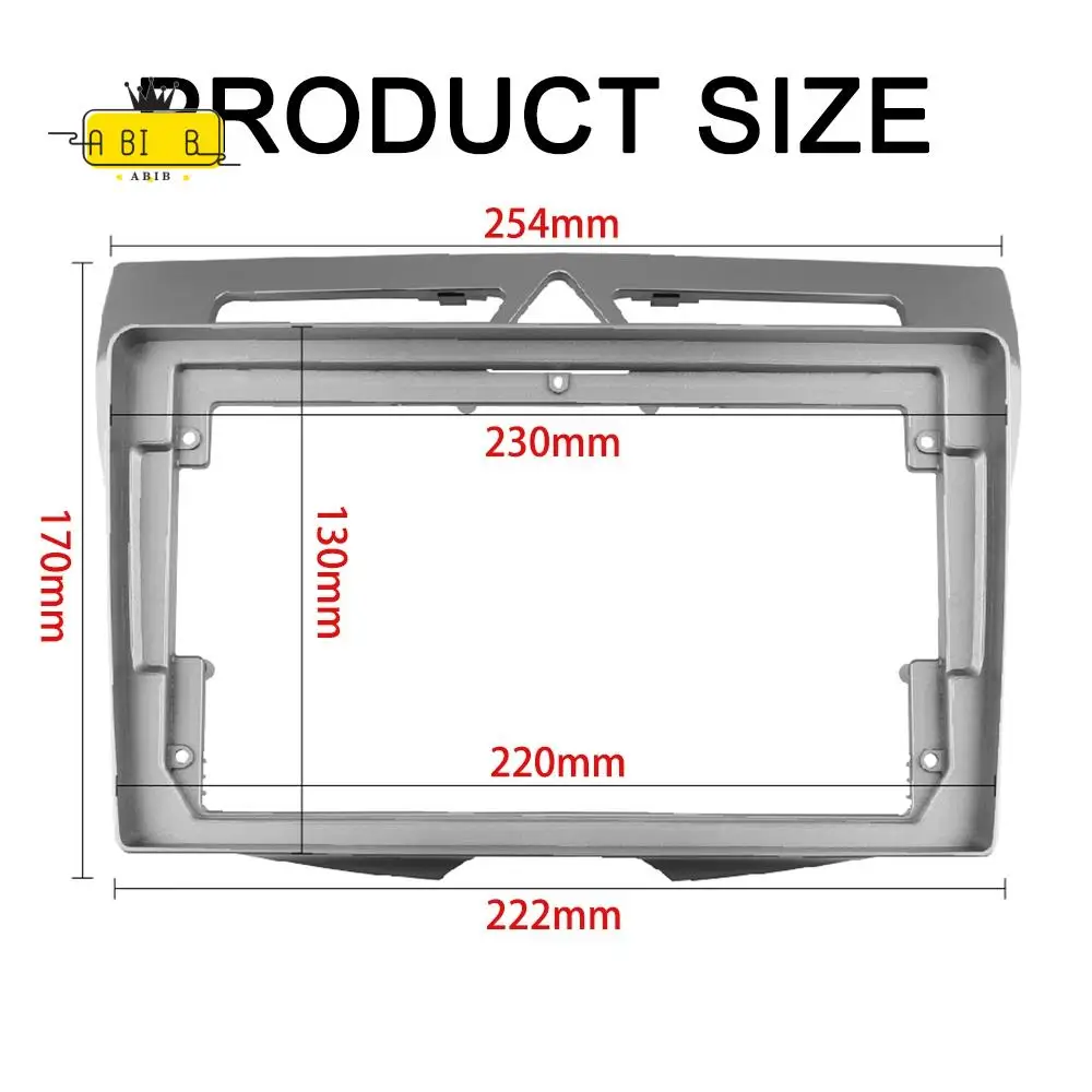 ABIB -Car Radio Fascia For KIA MORNING/ PICANTO 2008 DVD Stereo Frame Plate Adapter Mounting Dash Installation Bezel Trim Kit
ABIB -Car Radio Fascia For KIA MORNING/ PICANTO 2008 DVD Stereo Frame Plate Adapter Mounting Dash Installation Bezel Trim Kit