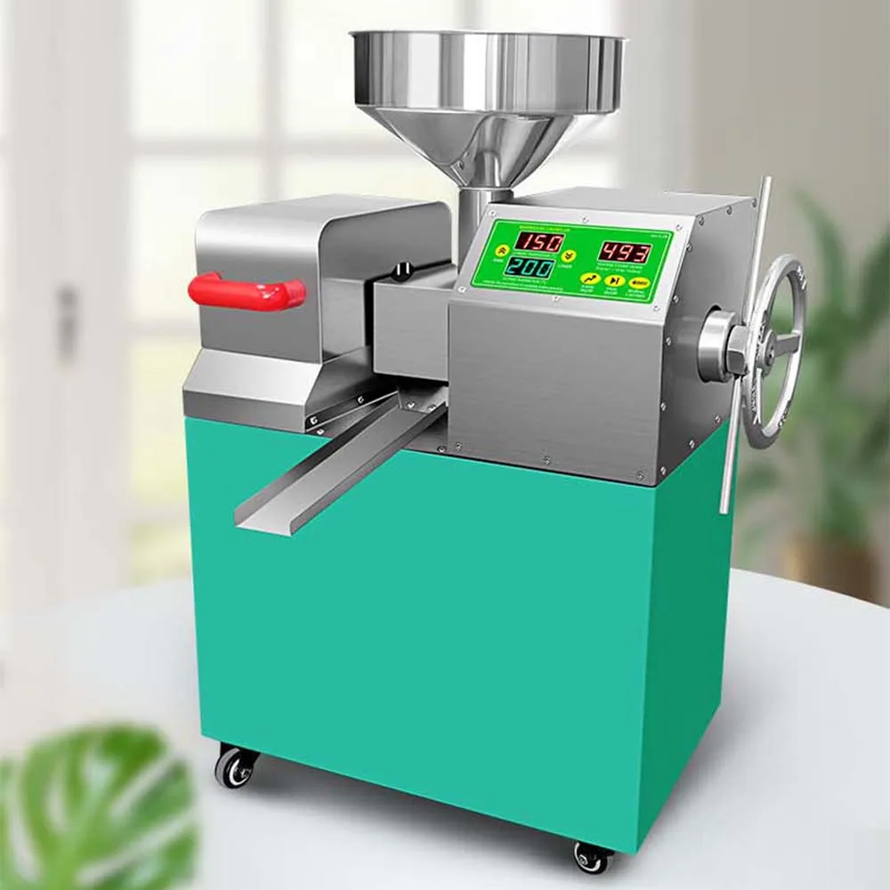 Commercial Oil Press Machine Fully Automatic Temperature Control Oil Making Extractor De Jugos Intelligent Wyciskarka Do Oleju
Commercial Oil Press Machine Fully Automatic Temperature Control Oil Making Extractor De Jugos Intelligent Wyciskarka Do Oleju