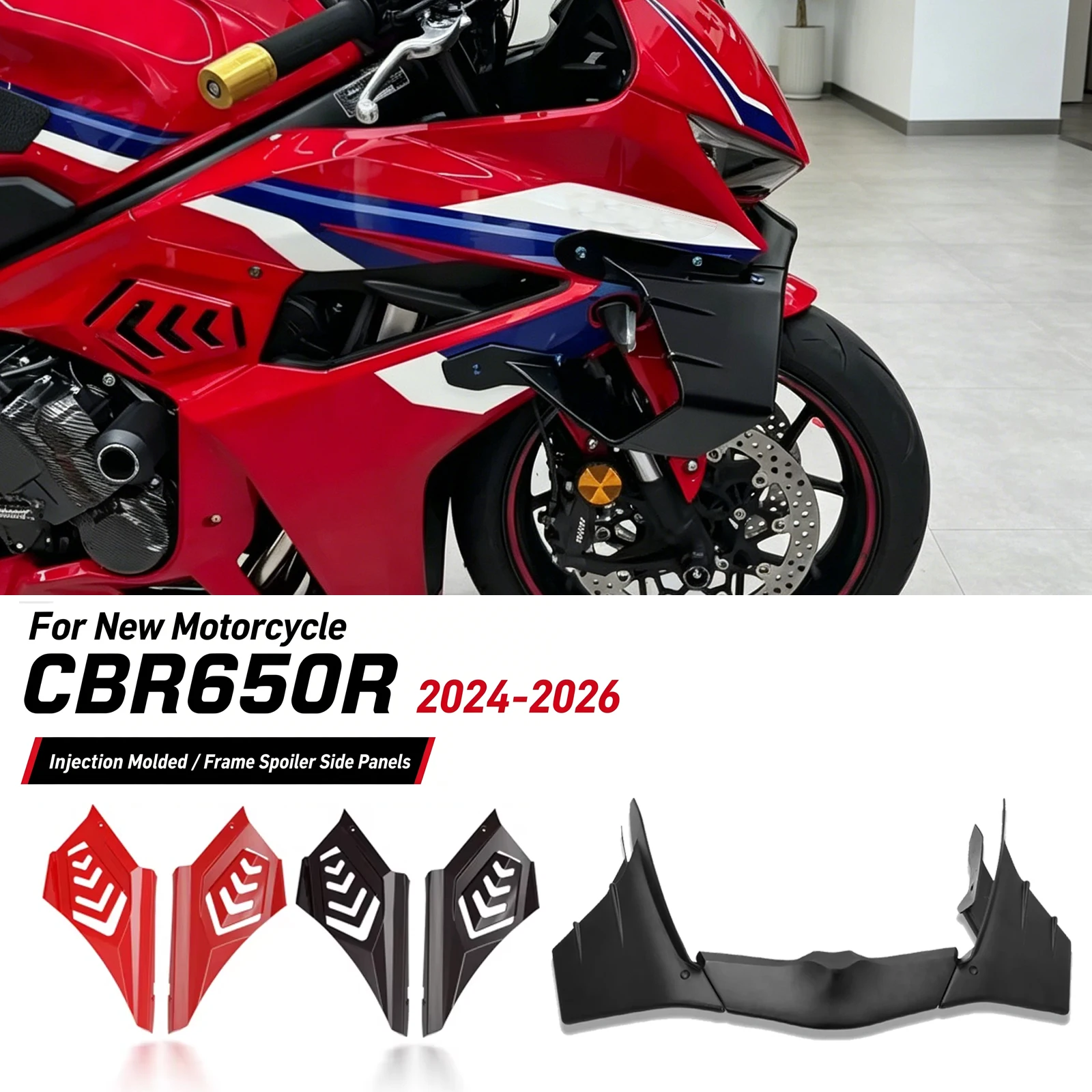 CBR 650R 2026 Seat Side Fairing For HONDA CBR650R 650 R 2025 2024 Body Filling Injection Frame Spoilers Side Cowl Cover Panel
CBR 650R 2026 Seat Side Fairing For HONDA CBR650R 650 R 2025 2024 Body Filling Injection Frame Spoilers Side Cowl Cover Panel