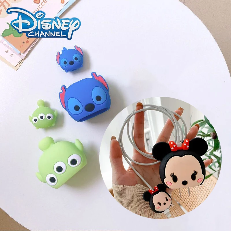 Disney Cartoon Stitch Mickey Mouse Silicone Protector Case for IPhone Charger Cable Data Line Head Protection Cover Accessories
Disney Cartoon Stitch Mickey Mouse Silicone Protector Case for IPhone Charger Cable Data Line Head Protection Cover Accessories