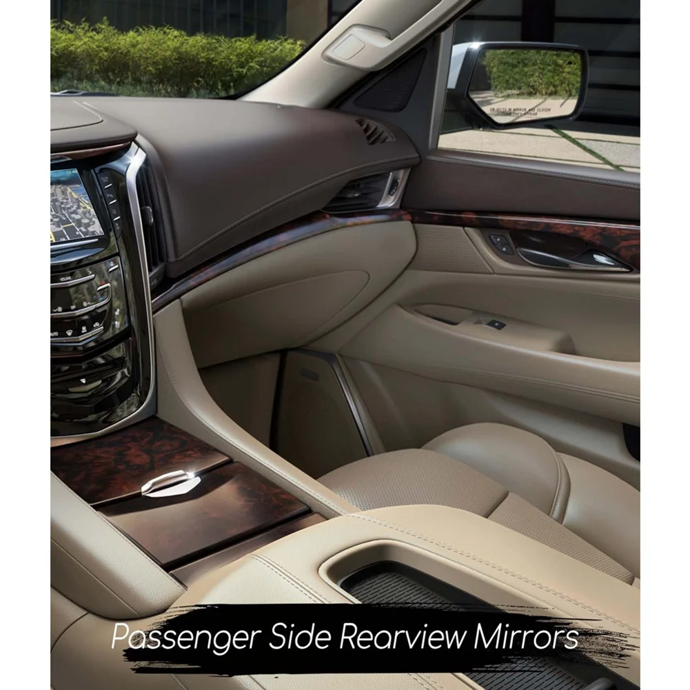 Стекло зеркала заднего вида для GMC Yukon Cadillac Escalade Suburban 2015-2020, с подогревом и слепой пятном
Стекло зеркала заднего вида для GMC Yukon Cadillac Escalade Suburban 2015-2020, с подогревом и слепой пятном