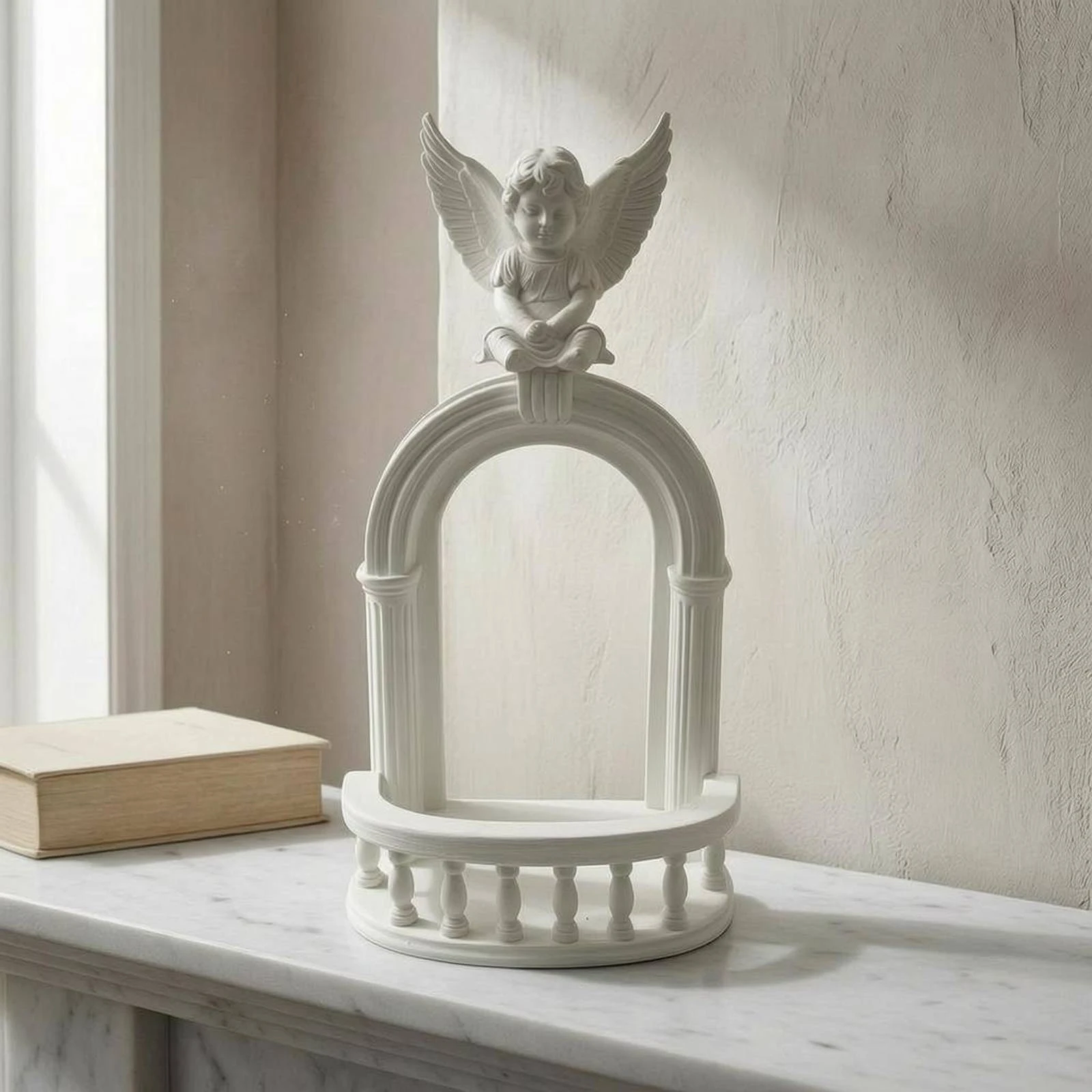 Angel Display Stand European-Style Arched Miniature Stand Figure Display Holder Hollow Center Hobby Accessory Split Construction
Angel Display Stand European-Style Arched Miniature Stand Figure Display Holder Hollow Center Hobby Accessory Split Construction