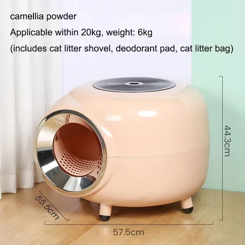 Home Electric Sand Basin Large Volume Fully Enclosed Extra-large Anti-sand Extra-large Cat Toilet Deodorant Cat Supplies
Home Electric Sand Basin Large Volume Fully Enclosed Extra-large Anti-sand Extra-large Cat Toilet Deodorant Cat Supplies