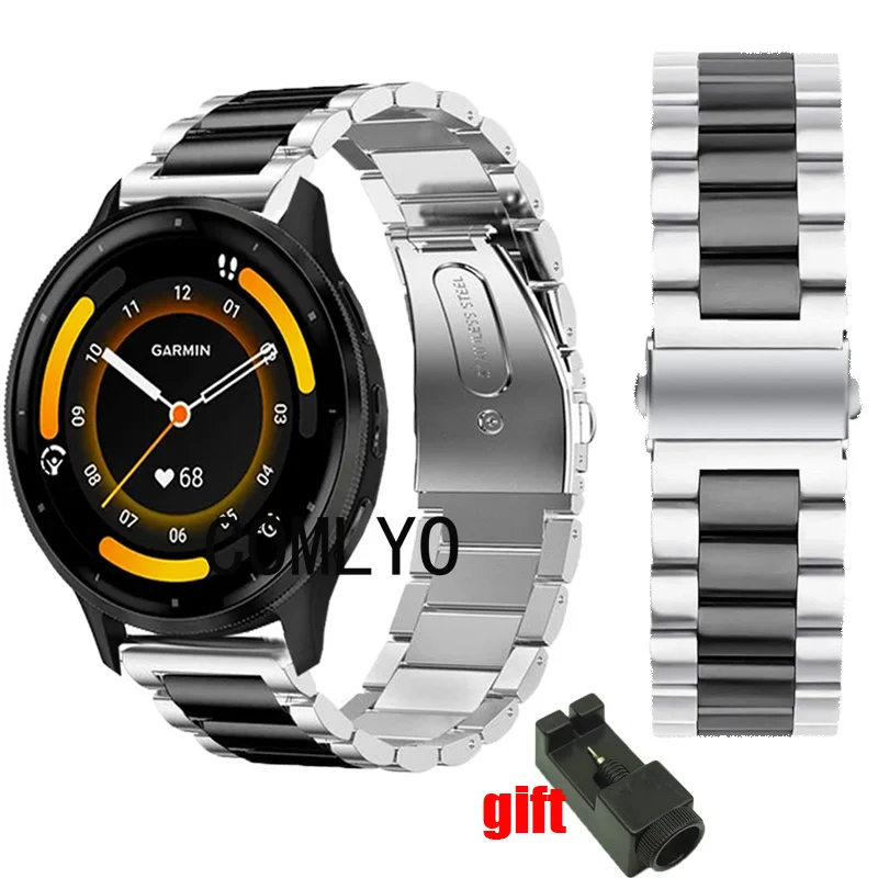 Браслет из нержавеющей стали для Garmin шнур 3 Pro, регулируемый браслет, роскошный ремень для женщин и мужчин
Браслет из нержавеющей стали для Garmin шнур 3 Pro, регулируемый браслет, роскошный ремень для женщин и мужчин